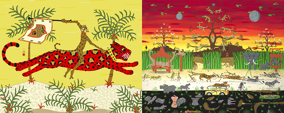 Red Leopard Express / Could Be a Bad Night to Be a Zebra … or a Monkey